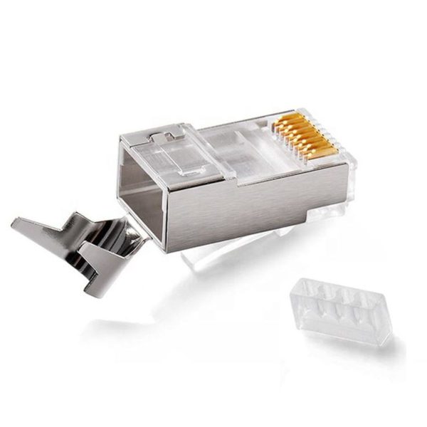 Đầu bấm mạng RJ45 Cat6a/Cat7 Ugreen 50634 cao cấp (2 mảnh) (túi 10c)