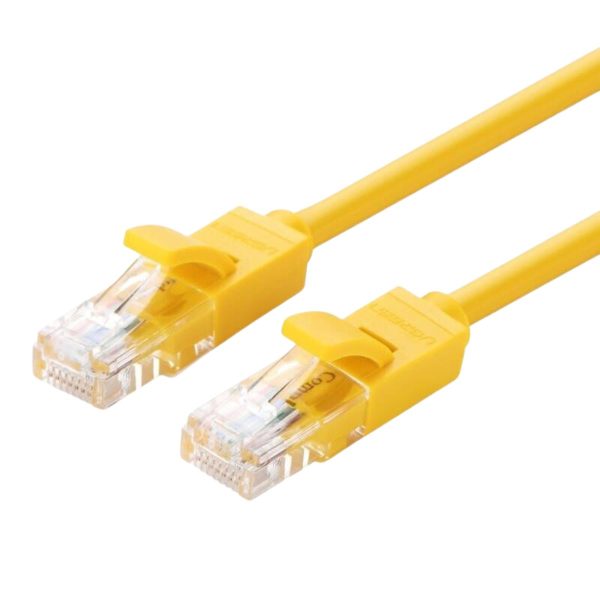 Cáp mạng LAN 15M Ugreen 60815 NW103 CAT5e UTP, hiệu suất 350MHz, mạ vàng 24k