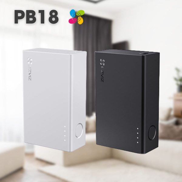 Pin sạc dự phòng cho camera Ezviz PB18 dung lượng pin 5200mAh, USB-A + USB-C