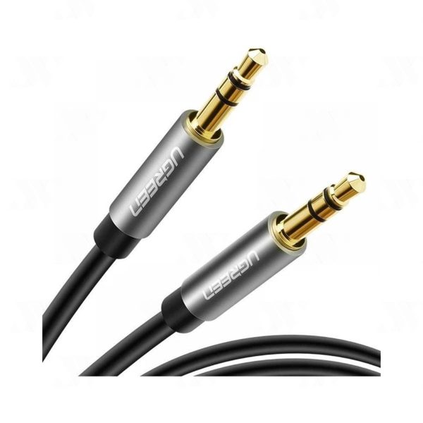 Cáp Audio 3.5mm dây tròn 1M Chính hãng Ugreen 10733 mạ vàng 24K cao cấp