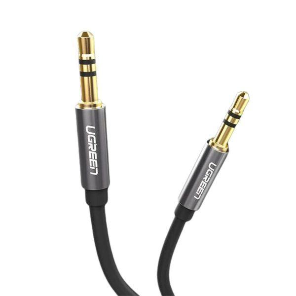 Cáp Audio 3.5mm dây tròn 5M Chính hãng Ugreen 10737 mạ vàng 24K