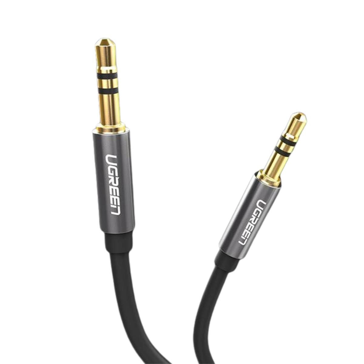 Cáp Audio 3.5mm dây tròn 5M Chính hãng Ugreen 10737 mạ vàng 24K