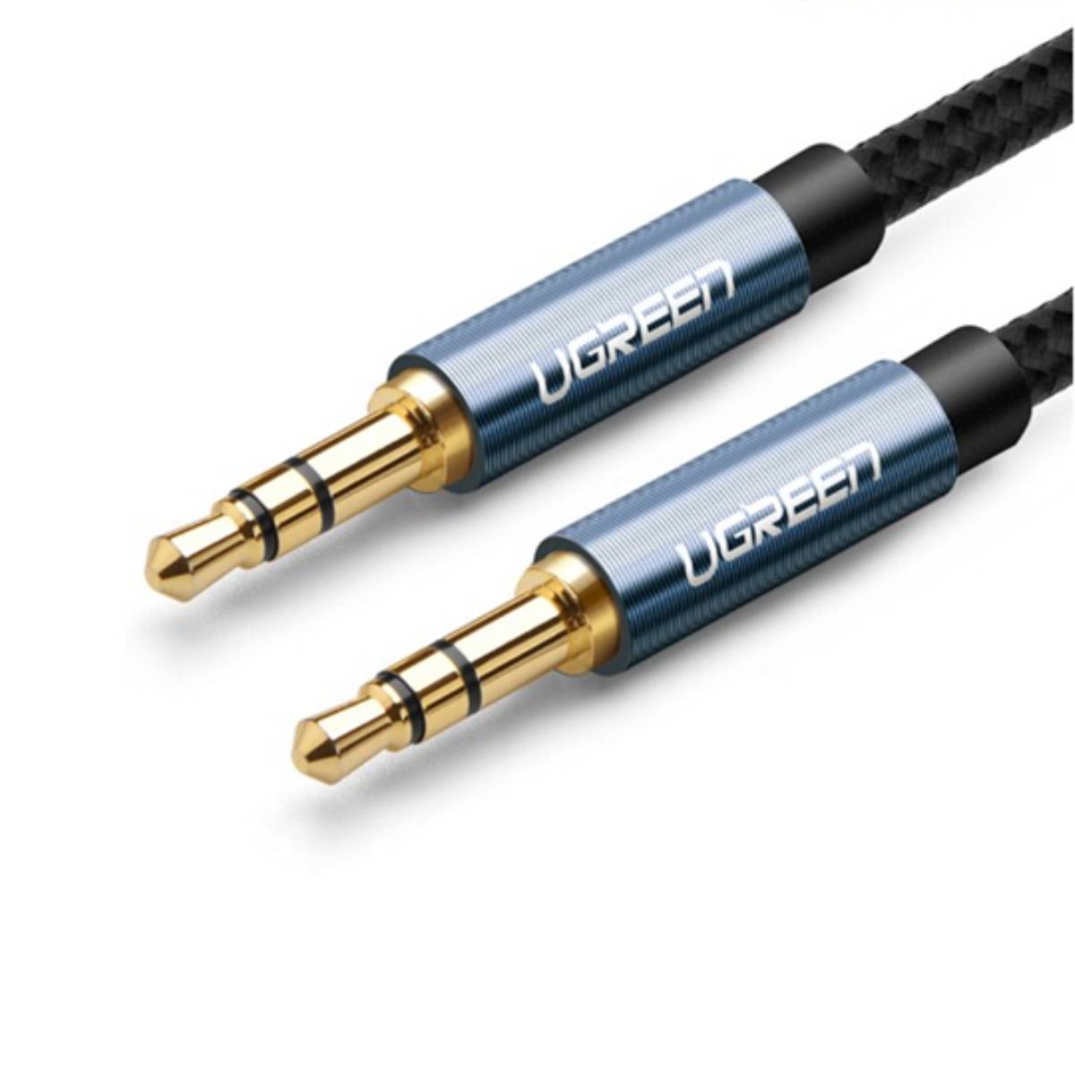 Cáp Audio AUX 3.5mm trên ô tô dài 1,5m chính hãng Ugreen 10686 cao cấp