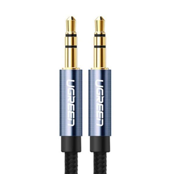 Cáp audio 3.5mm dài 3m dây bọc dù đầu bọc hợp kim Ugreen 10688 cao cấp