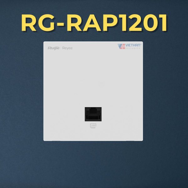 Bộ phát Wifi âm tường RUIJIE RG-RAP1201, Wi-Fi 5,  867Mbps at 5GHz
