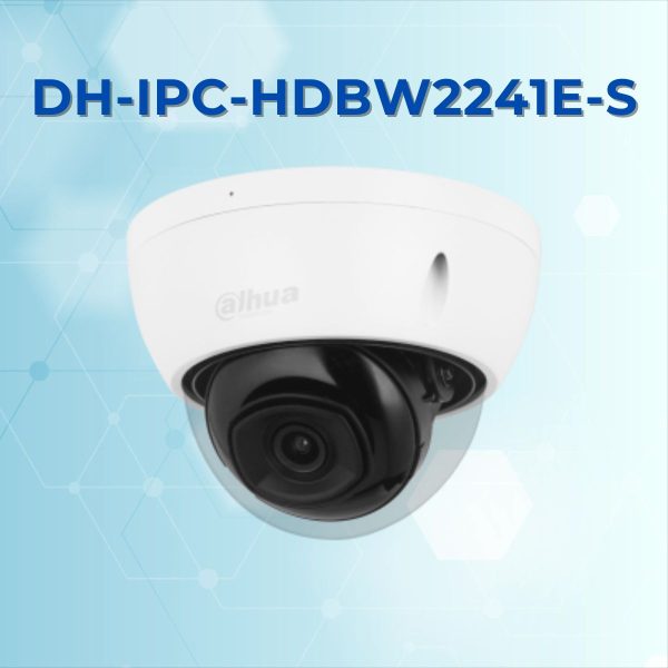 Camera IP Dome Wizsense 2MP DAHUA DH-IPC-HDBW2241E-S, hồng ngoại 30m, chống ngược sáng