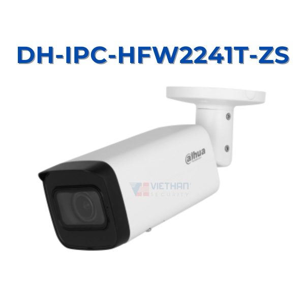 Camera IP Bullet 2 MP DAHUA DH-IPC-HFW2241T-ZS, hồng ngoại 60m, IP67