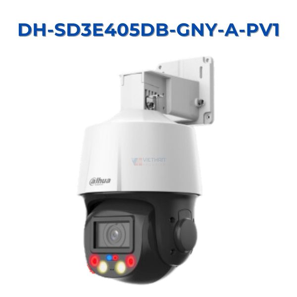 Camera IP Speed Dome Dahua DH-SD3E405DB-GNY-A-PV1 4MP Zoom 5X, Đèn LED, đàm thoại 2 chiều, đèn cảnh báo