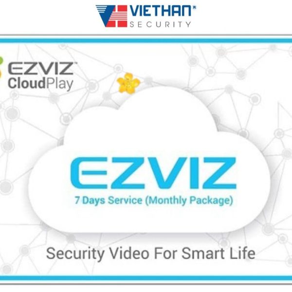 Thẻ lưu trữ EZVIZ 7-days Cloud Card (yearly) 400600970- lưu trữ 7 ngày