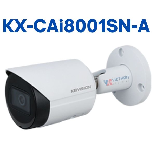 Camera IP Hồng ngoại 8MP KBVISION KX-CAi8001SN-A, Tích hợp Mic, Hồng ngoại 30m, Phát hiện thông minh