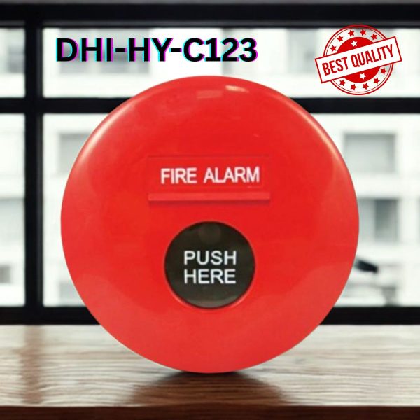 Nút khẩn cấp (tròn) Dahua DHI-HY-C123, Hiệu suất ổn định, Độ bền cao