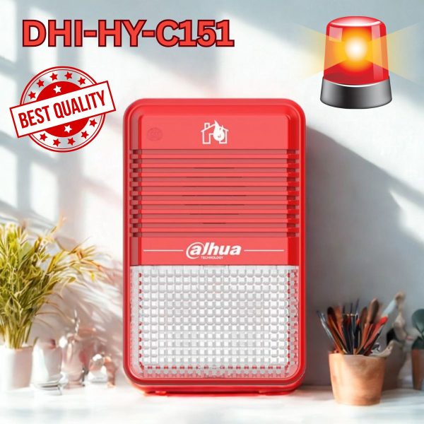 Đèn còi Dahua DHI-HY-C151, Dễ dàng lắp đặt và sử dụng