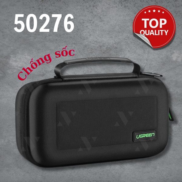 Ugreen 50276 405x75x186 mm Màu đen Túi đựng phụ kiện đa năng chống sốc LP145