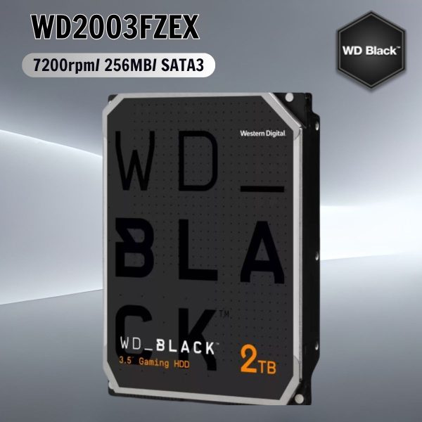Ổ cứng Western Digital Black 2TB WD2003FZEX 3.5" SATA 3/ 64MB Cache/ 7200RPM