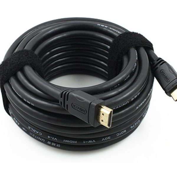 Cáp HDMI Unitek 15M V1.4 hỗ trợ 3D vỏ bọc rất chắc, đầu cáp mạ vàng 24K