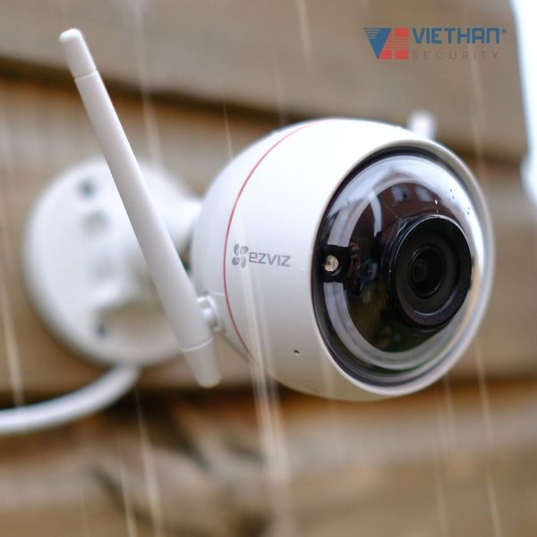 Camera ngoài trời EZVIZ C3W 1080P (CS-CV310) đèn chớp & còi hú, wifi không dây âm thanh 2 chiều