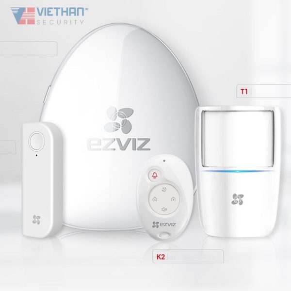 Trọn bộ báo trộm không dây EZVIZ BS-113A (APEC) Alarm Starter Kit