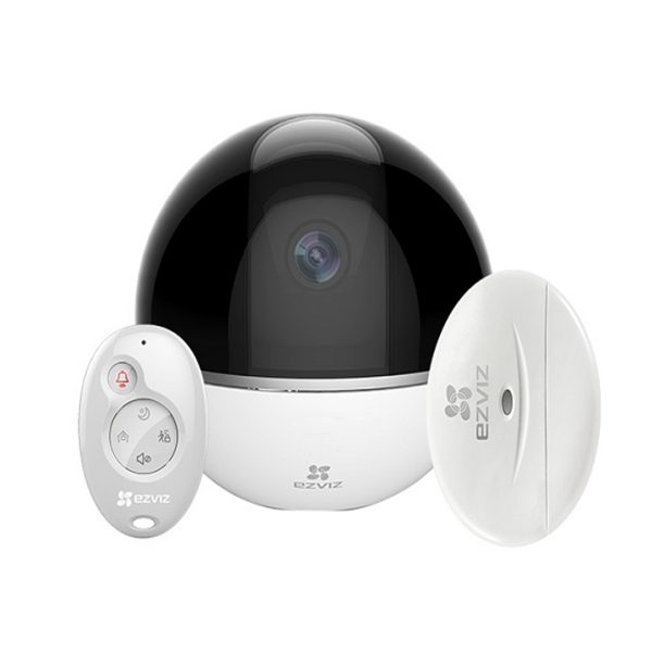 Trọn bộ báo trộm không dây EZVIZ CS-CV248-A3-32WMFR tích hợp Camera + Cảm biến hồng ngoại + Remote