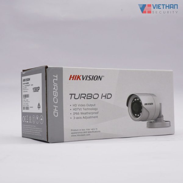 Camera quan sát analog HD Hikvision DS-2CE16B2-IPF (HD-TVI, 2 MP, hồng ngoại 20 m)