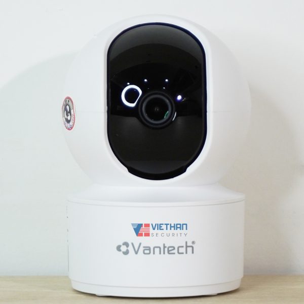 Camera IP wifi robot Vantech V2010C 4.0 Megapixel, đàm thoại 2 chiều, báo động qua điện thoại, MicroSD, P2P