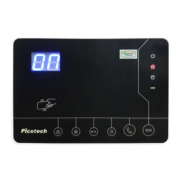 Báo trộm Picotech PCA-8000GSM 32 vùng, Giám sát tình trạng Đóng/Mở cửa