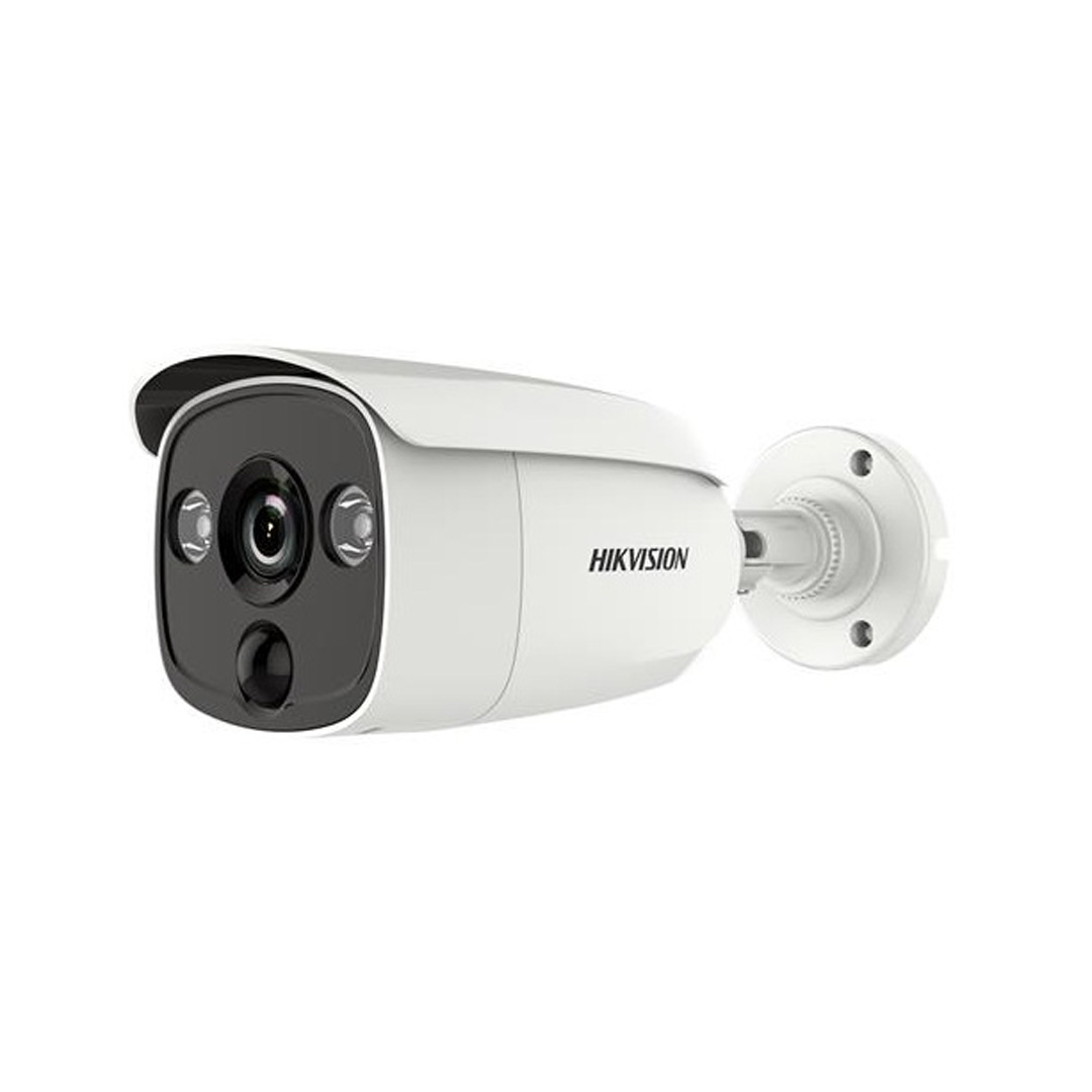 Camera quan sát analog HD Hikvision DS-2CE12H0T-PIRLO (HD-TVI, 5 MP, hồng ngoại 20 m, chống báo động giả)