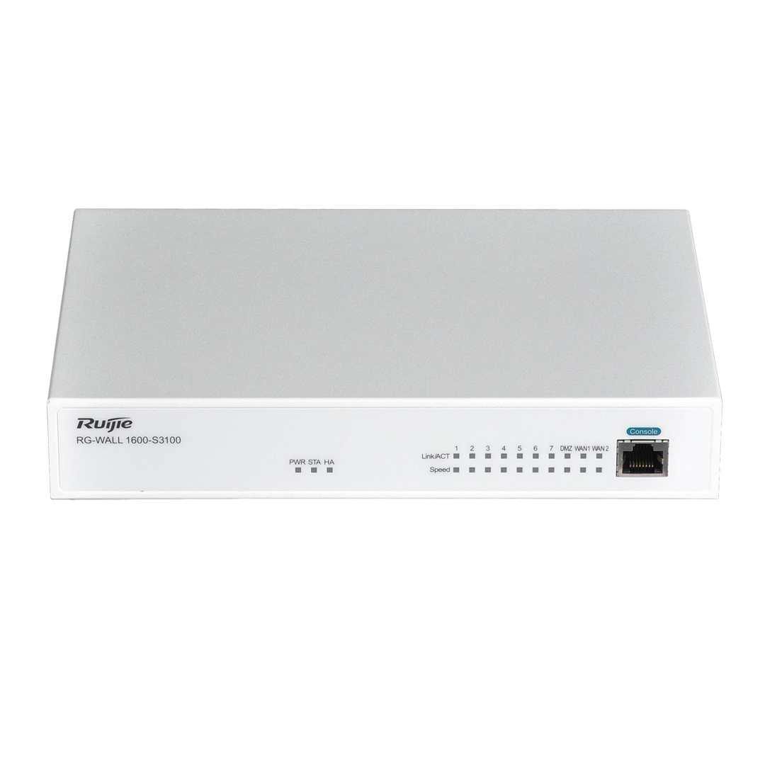 Thiết bị mạng HUB - SWITCH Ruijie RG-WALL 1600-X9300 (1 USB, 2 khe cắm mở rộng, 2 mô-đun Khe cắm điện, AC / DC)