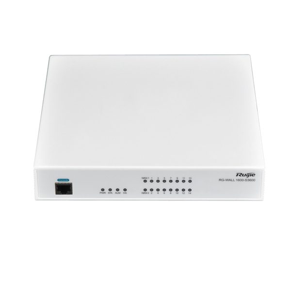 Thiết bị mạng HUB - SWITCH Ruijie RG-WALL 1600-S3600-LIS-1Y (16 cổng GE, 1U)