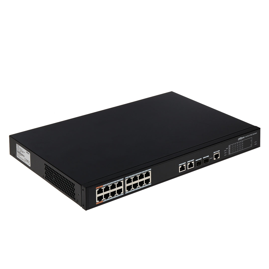 Thiết bị mạng HUB - SWITCH POE Dahua DH-PFS4218-16ET-190 (công nghiệp)