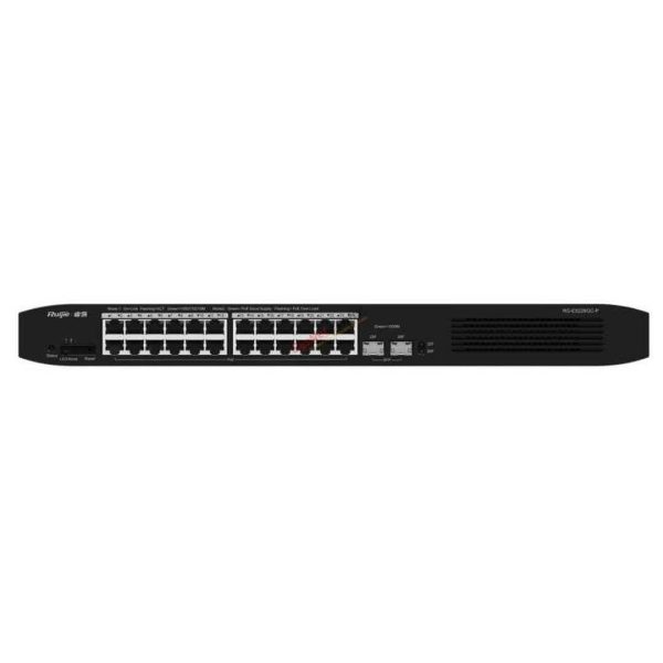 Thiết bị mạng HUB -SWITCH Ruijie RG-ES226GC-P ( 26-Port Gigabit Smart POE Switch, 24 Gigabit RJ45 , POE/POE )