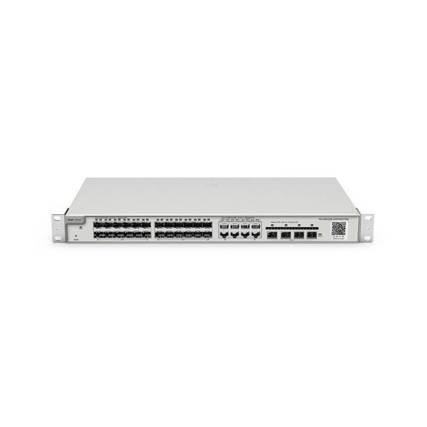 Thiết bị mạng HUB -SWITCH Ruijie RG-NBS3200-24SFP/8GT4XS ( 24-Port SFP L2 Managed Switch, 24  SFP Slots, 8 Gigabit RJ45 Combo Ports, 4 *10G SFP+ Slots, 19-inch Rack- mountable Steel Case )