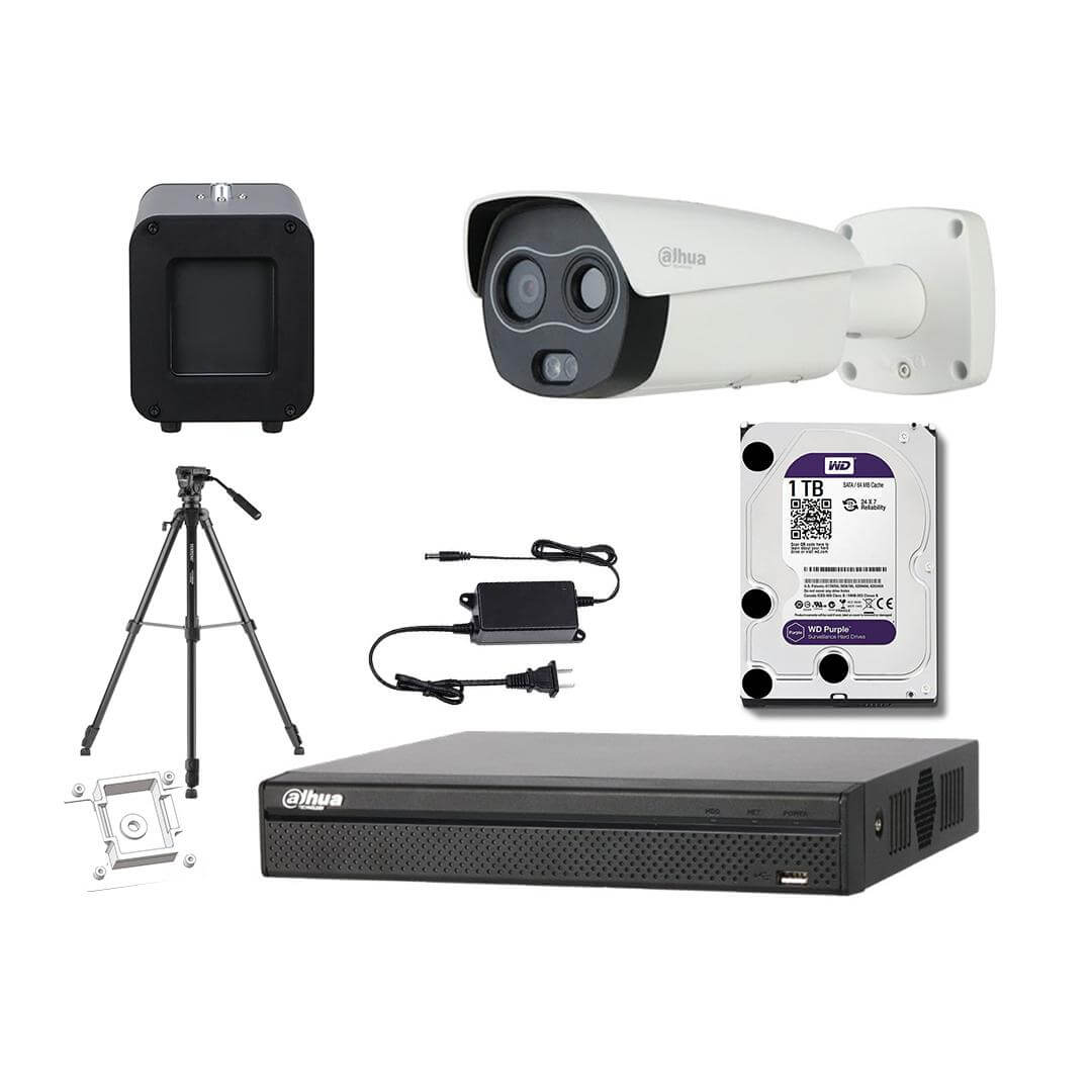 Combo camera đo nhiệt độ tự động không chạm Dahua DH-TPC-BF5421-T + Blackbody