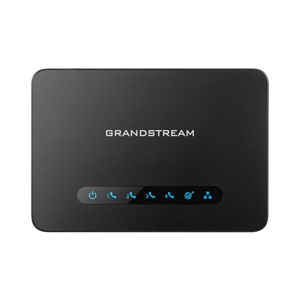 Thiết bị Gateway 4 cổng máy lẻ analog FXS Grandstream HT814 WAN/LAN Gigabit, hội nghị 3 chiều