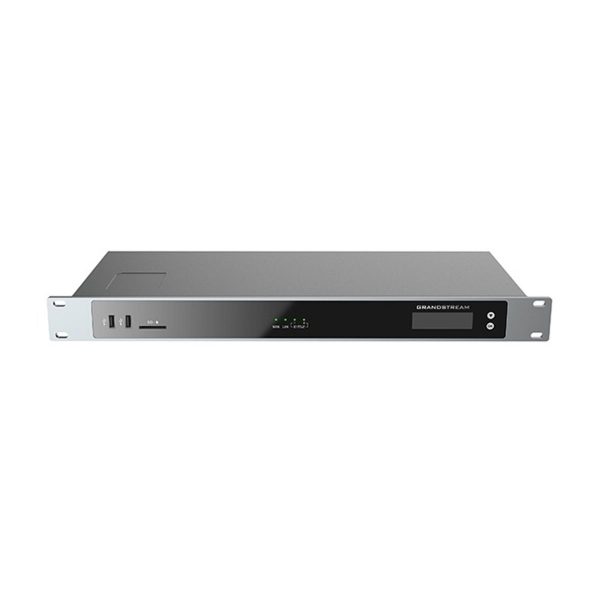 Gateway giao tiếp SIP-1E1 Grandstream GXW4501 hỗ trợ 2 cổng mạng gigabit, 1 luồng E1 30 cuộc gọi đồng thời