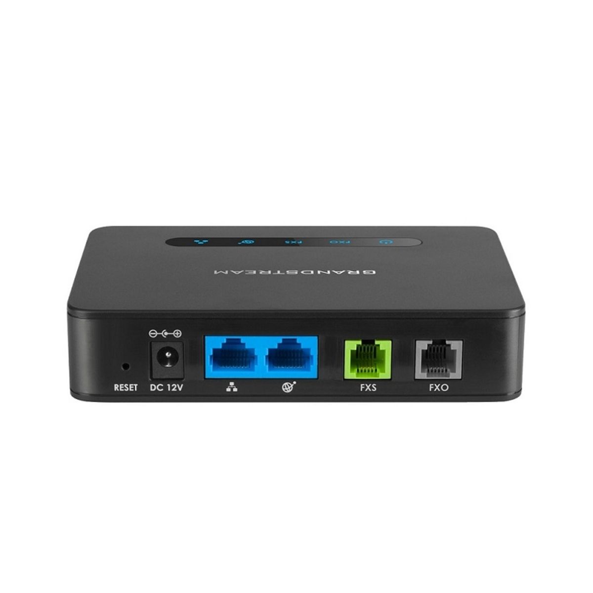 Gateway chuyển đổi máy lẻ analog 1 cổng FXS Grandstream HT813 1 cổng FXO, cổng LAN và WAN 100Mbps