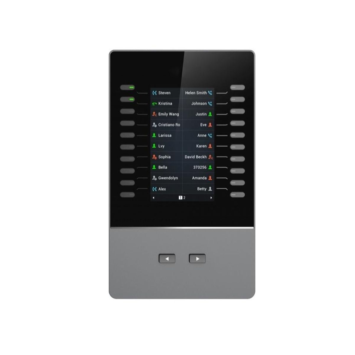 Bộ bàn phím quản lý trạng thái 20 phím Grandstream GBX20 màn hình màu TFT 4.3 inch