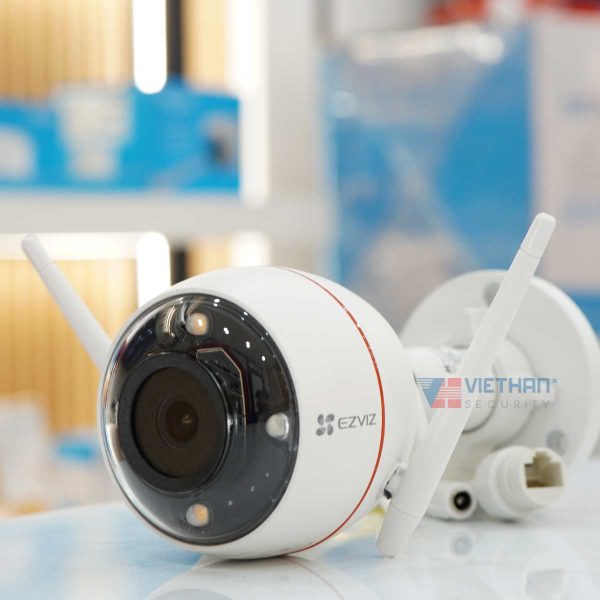 Camera giám sát wifi EZVIZ C3W Pro 4Mp Color NightVision đèn flash & còi báo động