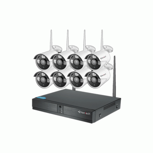 Bộ kit combo 6 camera 1080P wifi NVR Kit VPH-0860W