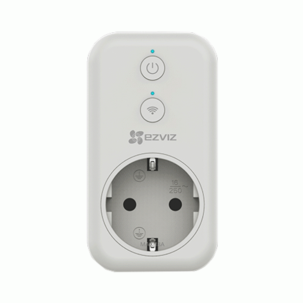 Ổ cắm điện thông minh EZVIZ CS-T31-16B-EU (Hỗ trợ Wi-Fi 2.4 GHze, chống bắt lửa ở 750°C, tiết kiệm năng lượng)