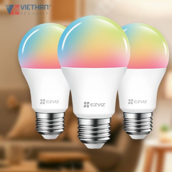Bóng đèn Led wifi EZVIZ LB1-LCAW Color Light ( Wi-Fi 2.4 GHz, tiết kiệm năng lượng, điều khiển bằng giọng nói)