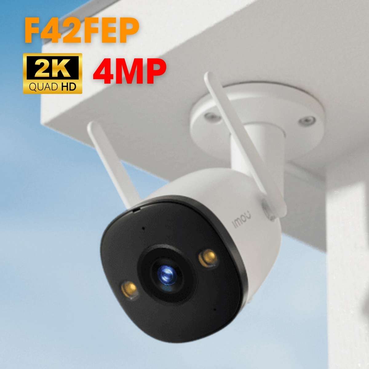 Camera an ninh Wifi IMOU IPC-F42FEP độ phân giải 4MP, đàm thoại 2 chiều, phát hiện chuyển động