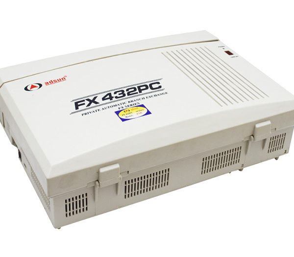 Tổng đài ADSUN FX424PC cấu hình 4 trung kế vào 24 máy nhánh ra