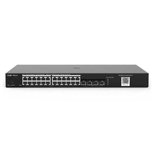 Thiết bị mạng HUB Switch RUIJIE REYEE RG-NBS3100-24GT4SFP-P (24 cổng 10/100/1000BASE-T PoE/PoE)
