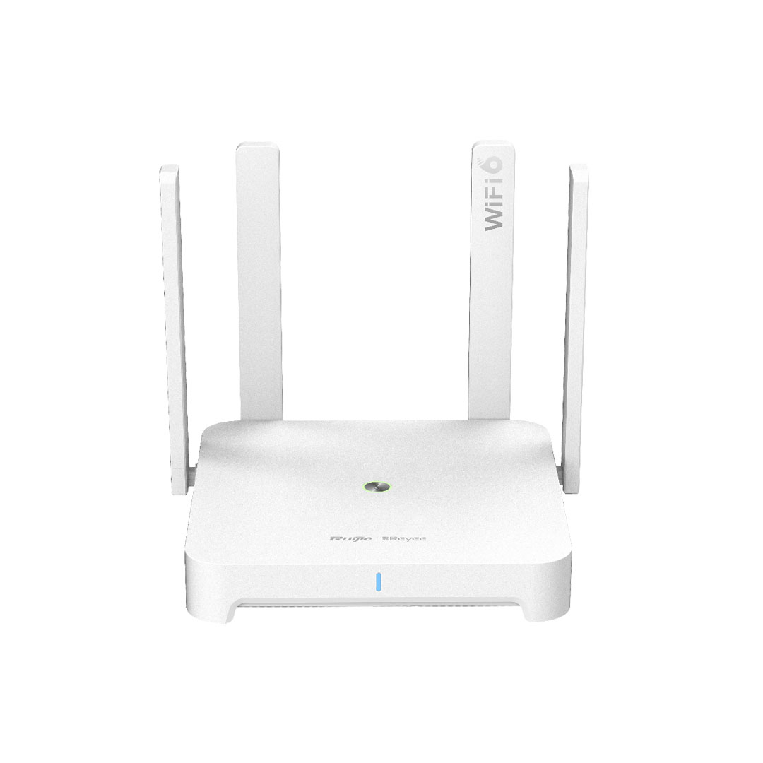 Bộ phát wifi không dây 4 cổng LAN Ruijie Reyee RG-EW1800GX PRO tốc độ 1800Mbps, 2 băng tần 2.4GHz và 5GHz, hỗ trợ Mesh 5 thiết bị