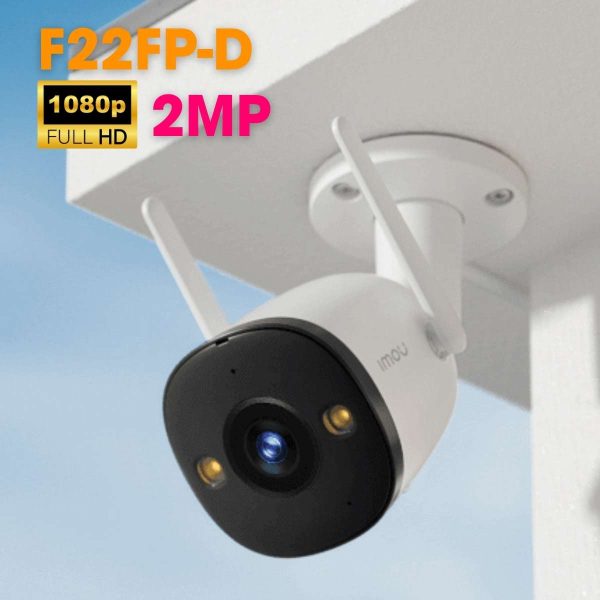 Camera không dây ngoài trời Imou IPC-F22FP-D, Full Color, 1080P, IP67, phát hiện con người