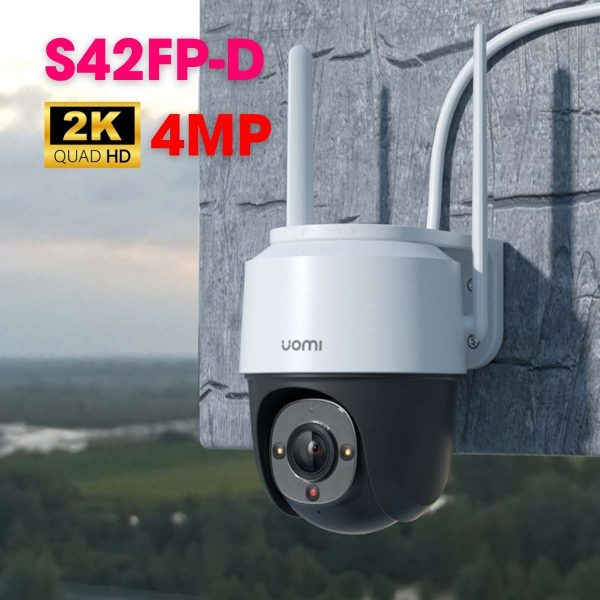Camera không dây ngoài trời Imou IPC-S42FP-D 4MP 2K, IP66, H.265, 4 chế độ sáng