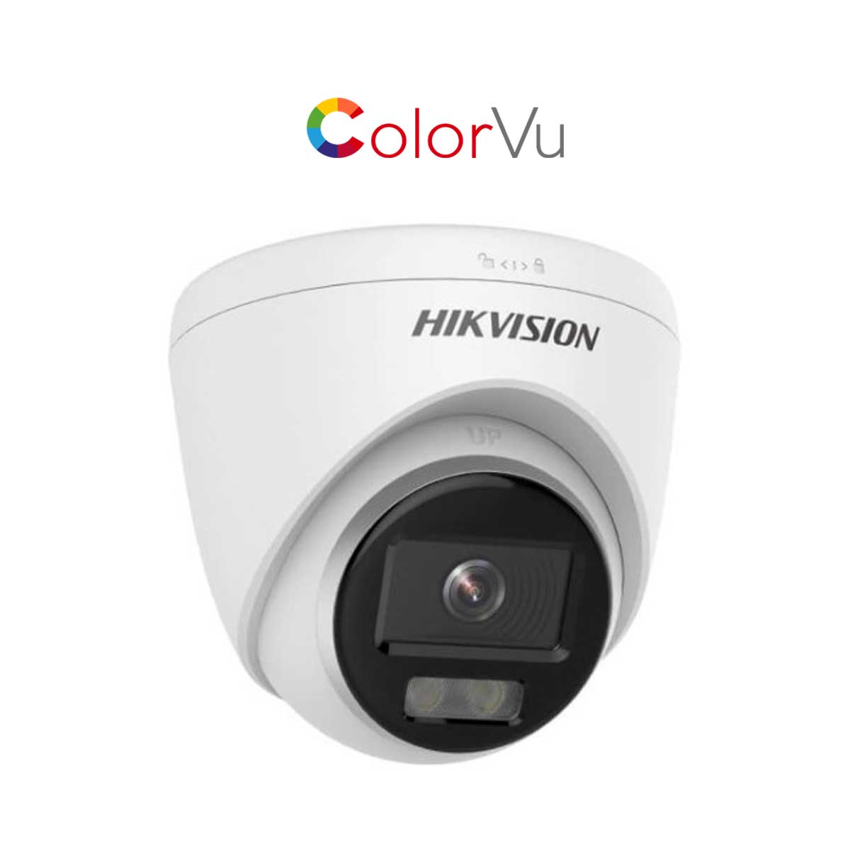 Camera IP dome Hikvision colorvu DS-2CD1327G0-LUF C dome 2MP, tích hợp mic thu âm, hỗ trợ khe cắm thẻ nhớ  microSD