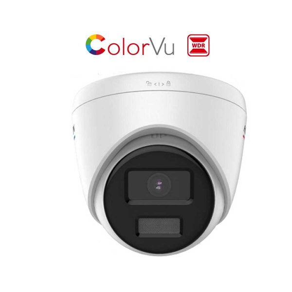 Camera IP dome ốp trần Hikvision colorvu DS-2CD1347G0-L C 4MP, tích hợp mic thu âm, hỗ trợ ánh sáng trắng 30m