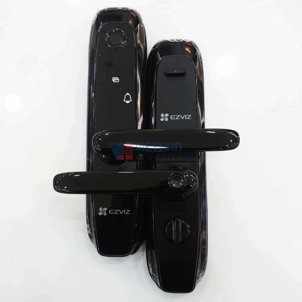 Khóa cửa vân tay thông minh Ezviz CS-L2-11FCD tích hợp chuông cửa, mở khóa bằng Mật mã, thẻ, vân tay, khóa cơ