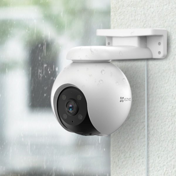 Camera không dây quay quét 360 độ Ezviz H8 5MP 3K, đàm thoại 2 chiều, phát hiện con người